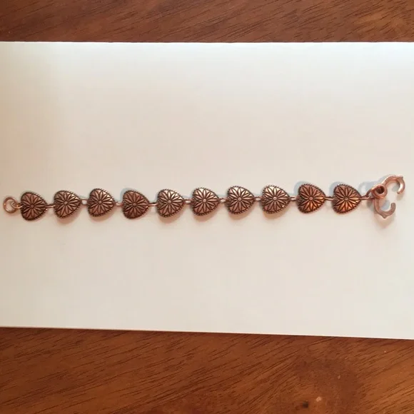 Exquisite vintage Western style copper bracelet, excellent condition! - Picture 12 of 16